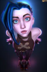 1girls 3d arcane breasts curvaceous curvy curvy_figure female hips jinx_(arcane) jinx_(league_of_legends) league_of_legends mature mature_female riot_games slim_waist smitty34 thick thick_hips thick_legs thick_thighs thighs voluptuous waist wide_hips
