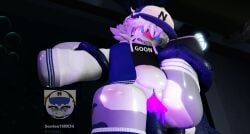 3d andromorph blush bottomless breeding clothed clothing cum cum_in_pussy cum_inside cuntboy furry gay glowing_cum intersex letterman_jacket no_pants rape raped roblox robloxian shark shirt sootee11 stomach_bulge tentacle tentacle_sex tiger_shark vagina vaginal_penetration