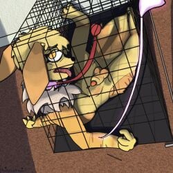 1:1 absurd_res abuse after_rape after_sex animal_genitalia anthro balls bars bell bound cage collar confined drugged drugs eevee flaccid forced generation_1_pokemon genitals harm hi_res kennel kidnapping leash male misery nintendo nude penis pokemon pokemon_(species) poofythedragon restrained sad saline scar sheath slumped substance_intoxication torture trapped work wounded