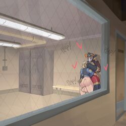 1futa1girl 1girl1futa 2020s 2025 2d 2d_(artwork) ambiguous_penetration anal anal_sex ass balls baseball_cap big_ass big_balls big_breasts big_butt big_thighs blonde_hair blush breasts child_bearing_hips cleavage clothed clothing clothing_aside curvy curvy_body curvy_female curvy_figure duo engineer_(team_fortress_2) female female/futa female_focus femengineer fempyro futadom futanari futanari/female futanari_penetrating hi_res high-angle_view highres hips hourglass_figure huge_breasts human human_only hyper hyper_breasts indoors intersex kulodrones large_ass large_breasts large_butt larger_dom larger_female latex_gloves light-skinned_futanari light_skin penetration pov pyro_(team_fortress_2) rubber_gloves rule_63 shotgun skindentation smaller_futanari smaller_sub squatting team_fortress_2 thick_thighs thighs top_heavy valve wide_hips