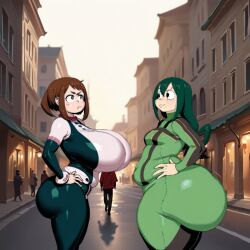 ochako uraraka from my hero academia by kalagod