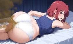 ai_generated ass ass ass_focus big_ass fart fart_fetish farting farts kushieda_minori minori_kushieda toradora!