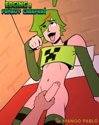 animated creeper_(minecraft) cum dominant_male domination edging erect_nipples erect_penis eye_visible_through_hair femboy foreskin gay gay_domination gay_handjob gay_male gay_sex green_hair handjob humor male male_only mango_pablo masturbating_other masturbating_self_and_another masturbation minecraft mojang moving_foreskin muscular nipples penis penis_size_difference slime_(minecraft) steve_(minecraft) stroking_cock submissive submissive_male tagme thighhighs uncircumcised uncut_penis undressing yaoi