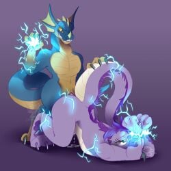 anal anal_sex anthro candy_chameleon_(artist) claws dominant duo electricity female forced green_eyes hair hi_res kobold lightning lightning_bolt lizard loss magic magic_bondage magic_user male male/female meme penetration purple_hair questionable_consent rape reptile scalie sex tozol_(metalstorm) yellow_eyes zullie_(graedius)