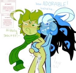 blush cookie_run cookie_run_kingdom cum cum_in_pussy cum_inside cum_leaking cum_leaking_out_of_pussy cuntboy drooling drooling_tongue gay gay_sex hand_on_arm hugging hugging_from_behind intersex looking_at_partner pleasured pussy_juice pussy_juice_trail shadow_milk_cookie sodastik stomach_bulge strawpage strawpage_request swearing sweating talking_to_partner tongue tongue_out vaginal_penetration vaginal_sex wind_archer_cookie