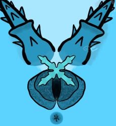 2_penises anus blue_anus blue_body blue_clitoris blue_genitals blue_penis blue_pussy bodily_fluids clitoris countershading cuntboy cuntboy_sans_balls diphallia diphallism dripping_pussy eelfox genital_fluids genital_focus genitals herm hermaphrodite intersex knot knotted_penis maleherm multi_clitoris multi_genitalia multi_penis penile_spines penis pussy rain_world rivulet_(rain_world) slugcat solo spread_pussy spreading tentacle_clitoris unusual_anatomy unusual_clitoris unusual_genitalia urethra vaginal_fluids videocult