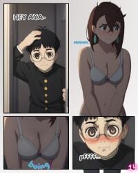 ai_generated anal_sex ayase_momo ayase_seiko big_breasts blowjob cowgirl_position dandadan huge_cock masturbation parody prone_bone vaginal_penetration