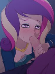 1boy 1girls areolae blowjob blush breasts breasts_out clothes_down cute_girl dean_cadance equestria_girls fellatio glistening_eyes grabbing grabbing_penis hairy_penis hand_on_penis hasbro human lipstick lipstick_mark lipstick_on_penis looking_at_partner looking_up multicolored_hair my_little_pony necklace nipples oral oral_sex partially_clothed partially_clothed_female partially_clothed_male princess_cadance_(mlp) pubic_hair purple_eyes red_face rockset saliva saliva_on_penis saliva_trail simple_background skirt straight straight_sex sucking sucking_penis tits_out unknown_male unzipped_pants veiny_penis