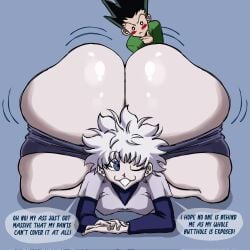 gon_freecss hunter_x_hunter killua_zoldyck tagme unsealnsfw