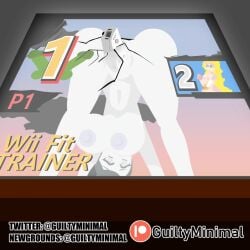 animated big_ass big_breasts bouncing_breasts futanari futanari_masturbation guiltyminimal masturbation object_insertion plap princess_peach super_mario_bros. super_smash_bros. tagme vaginal_penetration video wii_fit wii_fit_trainer