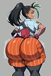 ai_generated big_ass gigantic_ass gvukub huge_ass nemona_(pokemon) nintendo pokemon thick_thighs wide_hips wobbling_ass