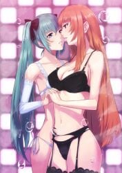 hatsune miku from vocaloid