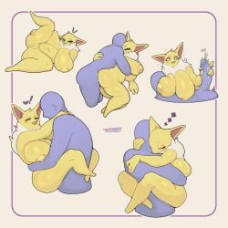 female hypno from game freak by trapagon (artist)