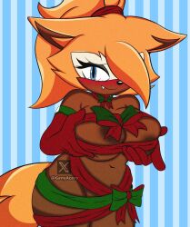 whisper the wolf from christmas by genyacero