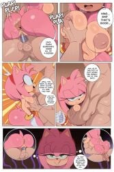 amy rose from sega by hereapathy
