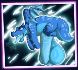 electro dragon (clash royale) from clash (series) by ivy arts