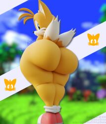 tails the fox from sonic (series) by slurpslurps