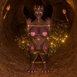 1:1 3d 3d_(artwork) ambiguous_gender anthro anthro_only balls big_breasts bottomwear bracelet breasts cage caught cave chains chastity_cage chastity_device clothing coin cuff_(restraint) decoration diadema digital_media_(artwork) embarrassed fixation fixed fur furry3d furry3dart futa_only futanari gem genitals handcuffs heart_symbol herm hi_res intersex intersex/intersex intersex_only jewelry johan_wolff(artist) kobold light manacle metal_cuffs necklace nude penis piercing precious restraints rich riches ring rock scalie skirt solo tits torch treasure trove vitalywf