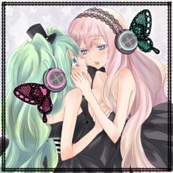 hatsune miku from vocaloid