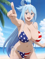 aqua (konosuba) from kono subarashii sekai ni shukufuku wo!