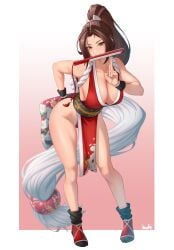 mai shiranui from fatal fury by ibouki