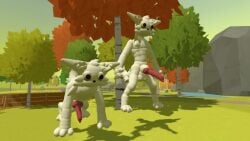 1boy 1male 3d 3d_(artwork) adult_male all_fours animal_genitalia animal_humanoid animal_legs animal_penis anthro anthro_male anthro_only arms_out background balls ballsack big_pupils black_nose bulging_eyes canine_penis chest_tuft cock dick different_poses erect_penis erection fence fluffy_ears fluffy_tail furry furry_male furry_only grass grass_field hanging_penis high_quality huge_cock knot knotted_penis legs_apart long_penis male male_focus male_only naked_anthro naked_female naked_footwear no_mouth nude nude_anthro nude_male paws penis presenting_penis rec_room rock rocks shaded shadow sheath showing_ass showing_penis solo solo_anthro solo_focus solo_futa syntholsoul tall_male tear tearing_up tears throbbing_knot throbbing_penis tree trees white_fur white_furry wtf_are_those_eyes