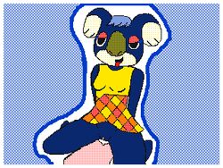 animal_crossing animated cum female flipnote_studio mammal nintendo tongue video_games yuka_(animal_crossing)