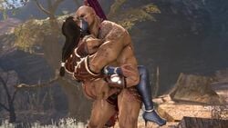 1boy 1girls 3d 4_arms animated ass ass_grab bearhug big_dom_small_sub black_hair cling closed_eyes clothing cum cum_in_pussy cum_inside darsovin defeated enslaved_royal female goro heels hug interspecies kitana larger_male long_hair male monster mortal_kombat multi_arm multi_limb no_sound outside penetration penis rape royalty sex sex_slave size_difference slave smaller_female source_filmmaker spread_legs stand_and_carry_position standing standing_sex suspension testicles thighhighs vaginal_penetration video