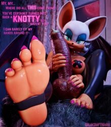 rouge from sega by galakziaftrdark