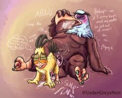 age_difference air_puff anal anal_orgasm anal_sex angry_birds anthro avian balls balls_on_ground beak belly big_balls big_belly big_penis bird bite biting_lip biting_own_lip black_body black_feathers blush bodily_fluids brown_body brown_feathers chuck_(angry_birds) claws closed_eyes colored cum cum_drip cum_in_ass cum_inside cum_on_balls cum_on_ground cum_on_penis cum_string cumshot curling_talons curling_toes dated dialogue doggy_style dripping duo ejaculation english_text excited feather_hands feathers feet fluffy_balls from_behind_position genital_fluids genitals gradient_background hand_on_beak hands-free head_feathers looking_pleasured male male/male mighty_eagle moobs motion_lines multicolored_body multicolored_feathers obese obese_anthro older_male onomatopoeia open_beak open_mouth orange_beak orgasm orgasm_face overweight overweight_anthro overweight_male penetration penis power_bottom propped_up rovio_entertainment sega self_bite sex shaded signature simple_background sitting sitting_on_ground size_difference slim small_dom_big_sub sound_effects tail tail_feathers talons tapering_penis text the_angry_birds_movie thick_thighs thought_bubble tired toe_claws toes toony toony_eyes undergreysnest watermark white_body white_feathers winged_arms wings yellow_body yellow_feathers younger_male