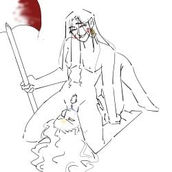 2girls axe blood blood_on_face bloody_axe blue_lotus cassandra_of_troy clytemnestra cunnilingus female female_only greek_mythology grinding licking_pussy long_hair orestia rape raped_superheroine sun the_epic_cycle toxic toxic_yuri trojan_women wlw yuri