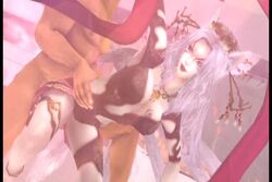 1girls 3d 9_tails animated breasts female fox_girl kitsune kyuubi kyuubi_(warriors_orochi) male mr_safety multi_tail no_sound sex source_filmmaker tagme tail video warriors_orochi