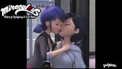10_seconds 3d ai_generated asian asian_female blue_hair disney incest incestuous incestuous_fantasy lesbian_kiss marinette_cheng marinette_dupain-cheng milf miraculous:_tales_of_ladybug_and_cat_noir miraculous_ladybug mother mother_and_daughter sabine_cheng tagme video yallahs80 yuri