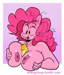 big_breasts breasts disembodied_penis duo earth_pony energyloop equine erection female friendship_is_magic horse humanoid_penis male mammal my_little_pony nanthro nipples paizuri penis pinkie_pie_(mlp) pony sex smile straight straight_hair tongue tongue_out