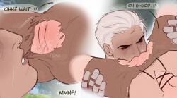 1boy1girl big_dom_small_sub comic comic_page cunnilingus face_in_pussy grabbing huge_thighs humanized imminent_sex iron_golem_(minecraft) kinkybinky lifting lifting_person male/female massive_thighs minecraft oral oral_sex pussy pussy_focus pussy_juice pussy_juice_drip pussy_juice_string pussy_juice_trail pussy_lips pussy_peek ripped_clothing ripped_pants size_difference size_play thick_legs thick_thighs thunder_thighs thunderthighs vagina wet wet_body wet_pussy wet_skin wide_hips wide_thighs