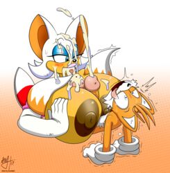 rouge the bat from sega by cornchip21