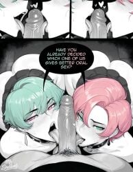 2026 2femboys 3boys ai_generated androgynous big_ass big_balls big_penis black_and_white blush bubble_butt child_bearing_hips cock_worship collar dat_ass dialogue dumptruck_ass earrings fat_ass femboy femboysub gay girly green_eyes green_hair horny horny_femboy horny_male huge_ass huge_balls huge_cock hyper_penis imminent_sex licking licking_penis looking_at_viewer looking_pleasured looking_up male male_on_femboy male_on_male male_only maledom miniskirt mrsadbat musk musk_clouds oc original original_character pink_eyes pink_hair precum precum_bubble pubic_hair saliva saliva_drip saliva_string saliva_trail salivating sissy spiked_collar text thick_thighs thunder_thighs veiny_penis