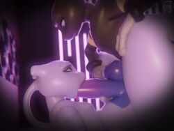 autofellatio autofellatio_while_penetrated gay huge_cock labcat_(reptilligator) male/male mewtwo phosaggro pokemon tagme thick_penis video