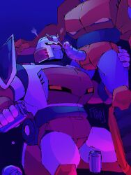 blowjob older_dom_younger_sub ratchet_(transformers) transformers transformers_animated valveplug