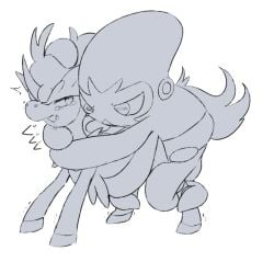 1_horn all_fours ambiguous_gender ambiguous_penetrated aquatic bodily_fluids cephalopod coleoid duo equid equine facial_markings feral feral_on_feral feral_penetrated feral_penetrating feral_penetrating_feral from_behind_position generation_5_pokemon generation_8_pokemon grapploct hair head_markings hooves horn keldeo keldeo_(ordinary_form) legendary_pokemon male male/ambiguous male_penetrating male_penetrating_ambiguous mammal markings mask_(marking) mollusk monochrome multi_arm multi_limb nintendo penetration pokemon pokemon_(species) quadruped sex simple_background tail tears tentacle tentacle_around_leg tremble_spikes unguligrade yakiniku628