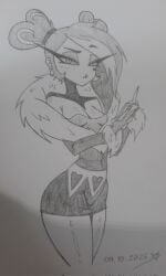 velvette from hazbin hotel by katanis