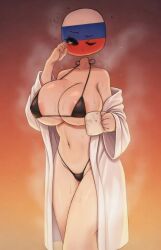 bikini countryhumans_girl russian_female tagme