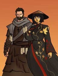 cheater cheating fallout fallout_(series) ghoul monster monster_girl vietnam vietnamese whore