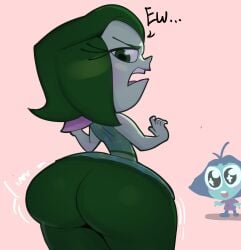 disgust (inside out) from inside out by chell chan