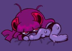 1girls ass bed breasts chocovania_(artist) chocovania_(character) female nude sweating tagme