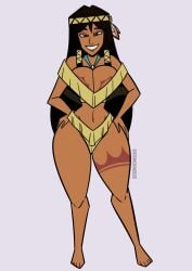 1girls 2026 alternate_version_available artist_name ass atomickingboo bethany_hummingbird big_ass big_breasts black-haired_female black_hair black_hair_female breasts english english_text female female_focus female_only headband mostly_nude mostly_nude_female native_american native_american_female native_american_headdress necklace nude nude_female oc original original_character solo solo_female solo_focus tan-skinned_female tan_body tan_skin text thick_thighs thighs tribal tribal_clothing tribal_markings tribal_tattoo tribal_tattoos