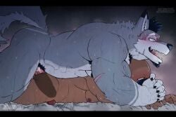 2025 2boys 2d abs absurd_res anal anal_sex animal_ears animal_humanoid animated anthro anthro_penetrating big_dom_small_sub big_penis bk-mita bk_mita bodily_fluids bubble_ass bubble_butt canid canine canis claws completely_nude covering covering_mouth cum cum_while_penetrated dachrom dilf dominant dominant_male domination duo erect_penis erection gay gay_anal gay_sex genital_fluids haida_chrom height_difference hi_res horny huge_cock human humanoid large_penis looking_pleasured male male/male male_only mammal muscular muscular_anthro muscular_male muscular_thighs nude nude_male on_bed pecs penetration penis_size_difference pleasure_face precum prone_bone rough_sex signature size_difference sound sound_effects steam steaming_body submissive submissive_male sweat sweatdrop sweating sweaty_body sweaty_butt tagme thick_penis video vtuber wolf wolf_ears yaoi