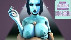 1boy 1boy1girl 1girls 1kmspaint 3d 3d_animation animated areola areolae arm_grab between_breasts big_breasts blue_skin breast_grab breasts challenge contest duo elf english_text erect_nipples erection facial_piercing female first_person_view huge_breasts human humanoid large_breasts male male/female male_pov mammal nipples no_sound nose_piercing nose_ring outercourse paizuri penis piercing pov sex soria source_filmmaker text timer unreal_tournament video