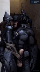 3d ass ass_grab batgirl batgirl_(arkham_knight) batman batman:_arkham_city batman:_arkham_knight batman:_arkham_origins batman_(series) big_ass catwoman catwoman_(arkham) catwoman_(arkham_city) dc dc_comics female hentaiforeva huge_ass male selina_kyle