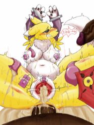 renamon from digimon by hakiahki